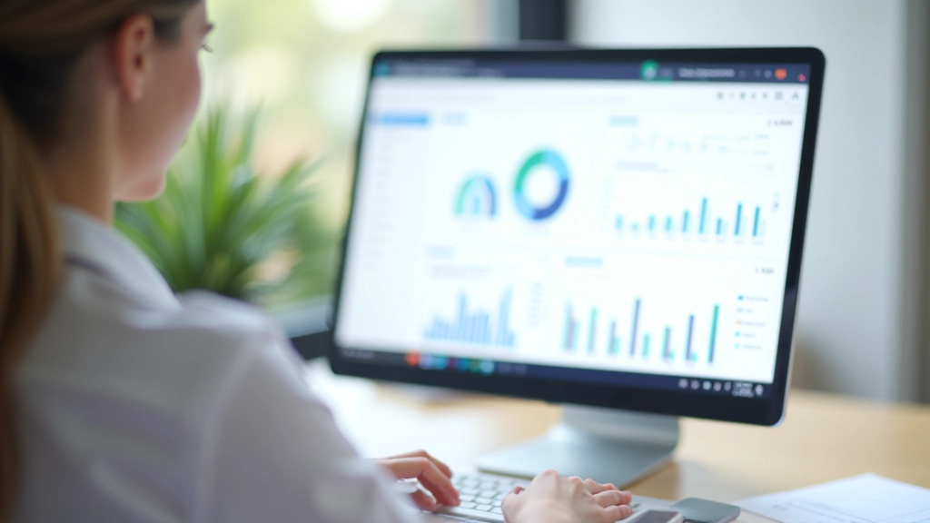 Finanzielle Planung mit Diagrammen und Übersichten